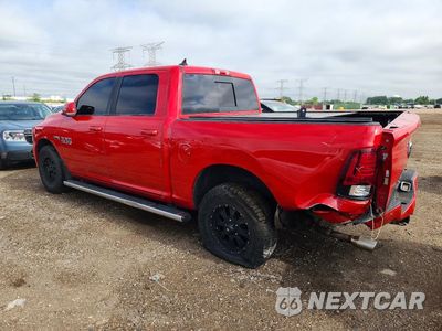 Drugie zdjęcie samochodu z przodu: 2018 RAM 1500 SPORT VIN:1C6RR7MT9JS167013 - miniatura