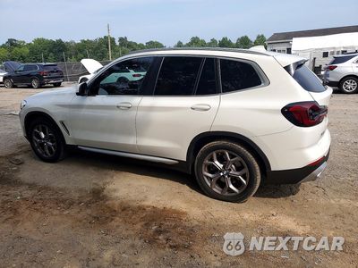Drugie zdjęcie samochodu z przodu: 2022 BMW X3 XDRIVE30I VIN:5UX53DP02N9N05338 - miniatura