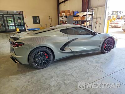 Trzecie zdjęcie samochodu z tyłu: 2023 CHEVROLET CORVETTE STINGRAY 2LT VIN:1G1YB2D45P5139262 - miniatura