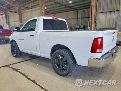Drugie zdjęcie samochodu z przodu: 2012 DODGE RAM 1500 ST VIN:3C6JD6AK6CG179406 - miniatura