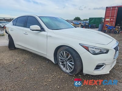 Czwarte zdjęcie samochodu z boku: 2023 INFINITI Q50 LUXE VIN:JN1EV7BPXPM510565 - miniatura
