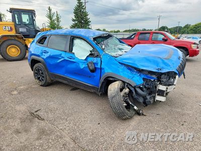 Czwarte zdjęcie samochodu z boku: 2022 JEEP CHEROKEE LATITUDE VIN:1C4PJMCX6ND525270 - miniatura