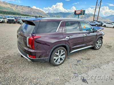 Trzecie zdjęcie samochodu z tyłu: 2021 HYUNDAI PALISADE SEL VIN:KM8R4DHE5MU331606 - miniatura