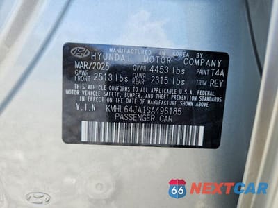 Zdjęcie 13 z 13 samochodu: 2025 HYUNDAI SONATA SEL VIN:KMHL64JA1SA496185 - miniatura