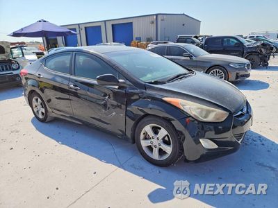 Czwarte zdjęcie samochodu z boku: 2012 HYUNDAI ELANTRA GLS VIN:KMHDH4AEXCU365998 - miniatura