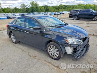 Czwarte zdjęcie samochodu z boku: 2019 NISSAN SENTRA S VIN:3N1AB7AP0KY342398 - miniatura