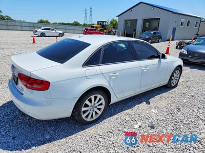 Trzecie zdjęcie samochodu z tyłu: 2014 AUDI A4 PREMIUM VIN:WAUBFAFL5EA031225 - miniatura