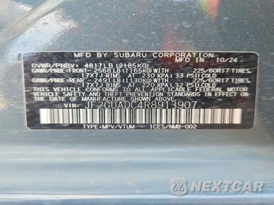 Zdjęcie 13 z 13 samochodu: 2024 SUBARU CROSSTREK PREMIUM VIN:JF2GUADC4R8913907 - miniatura