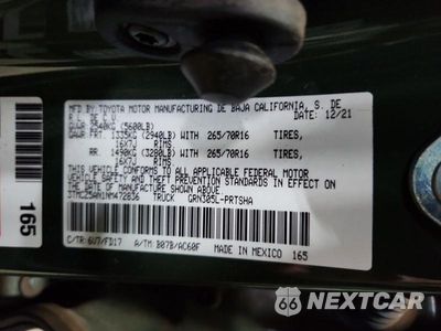 Zdjęcie 12 z 12 samochodu: 2022 TOYOTA TACOMA TRD OFF-ROAD VIN:3TMCZ5AN1NM472836 - miniatura