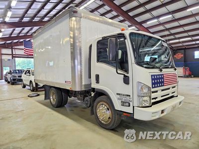Czwarte zdjęcie samochodu z boku: 2014 ISUZU NPR HD VIN:54DC4W1B8ES804056 - miniatura