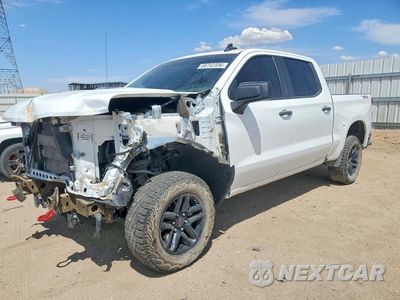 2021 CHEVROLET SILVERADO K1500 TRAIL BOSS CUSTOM 1GCPYCEF3MZ262067 - główne zdjęcie licytacji z USA - miniatura