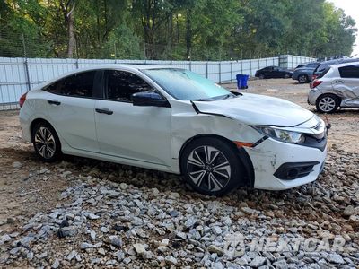 Czwarte zdjęcie samochodu z boku: 2018 HONDA CIVIC EX VIN:JHMFC1F35JX035830 - miniatura