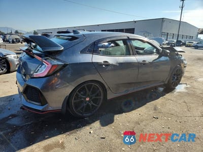 Trzecie zdjęcie samochodu z tyłu: 2017 HONDA CIVIC EX VIN:SHHFK7H52HU221303 - miniatura