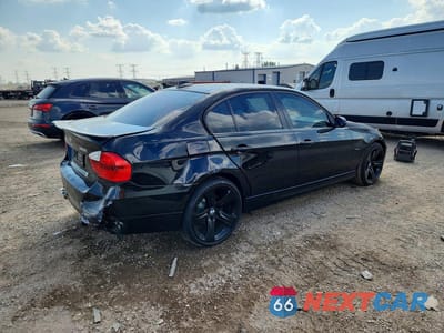 Trzecie zdjęcie samochodu z tyłu: 2007 BMW 3 SERIES I VIN:WBAVA37597NL17131 - miniatura