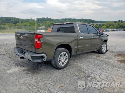 Trzecie zdjęcie samochodu z tyłu: 2023 CHEVROLET SILVERADO K1500 LTZ VIN:3GCUDGEDXPG342703 - miniatura