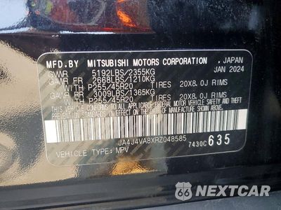 Zdjęcie 13 z 13 samochodu: 2024 MITSUBISHI OUTLANDER SE VIN:JA4J4VA8XRZ048585 - miniatura