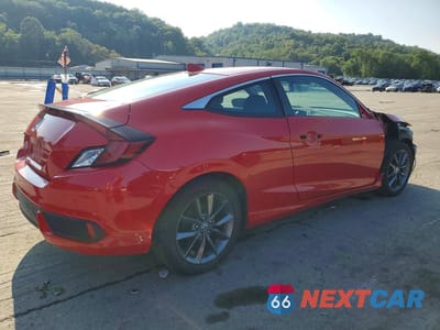 Trzecie zdjęcie samochodu z tyłu: 2019 HONDA CIVIC EX VIN:2HGFC3B33KH350569 - miniatura