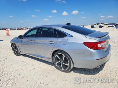 Drugie zdjęcie samochodu z przodu: 2022 HONDA ACCORD SPORT VIN:1HGCV1F35NA050191 - miniatura