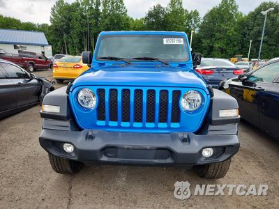 Piąte zdjęcie samochodu w środku: 2022 JEEP WRANGLER SPORT VIN:1C4GJXAN9NW137263 - miniatura