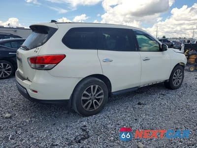 Trzecie zdjęcie samochodu z tyłu: 2014 NISSAN PATHFINDER S VIN:5N1AR2MN3EC704643 - miniatura