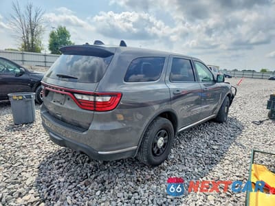 Trzecie zdjęcie samochodu z tyłu: 2022 DODGE DURANGO PURSUIT/ENFORCER VIN:1C4RDJFG4NC108407 - miniatura