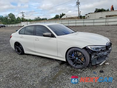 Czwarte zdjęcie samochodu z boku: 2021 BMW M340XI VIN:3MW5U9J03M8B59326 - miniatura
