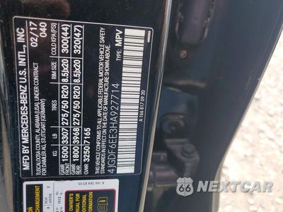 Zdjęcie 13 z 13 samochodu: 2017 MERCEDES-BENZ GLS 450 4MATIC VIN:4JGDF6EE3HA927714 - miniatura