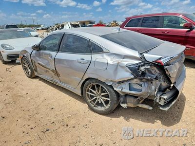 Drugie zdjęcie samochodu z przodu: 2018 HONDA CIVIC EX VIN:JHMFC1F36JX006546 - miniatura