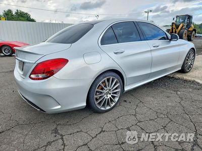Trzecie zdjęcie samochodu z tyłu: 2017 MERCEDES-BENZ C 300 VIN:55SWF4JB9HU230356 - miniatura