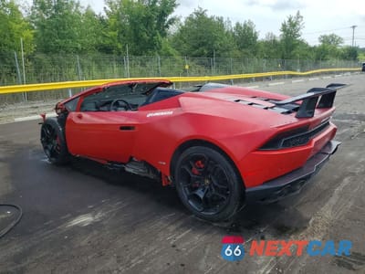 Drugie zdjęcie samochodu z przodu: 2017 LAMBORGHINI HURACAN VIN:ZHWUR1ZF0HLA05742 - miniatura