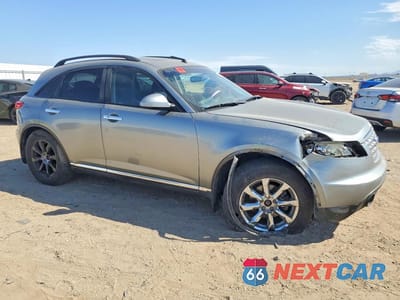 Czwarte zdjęcie samochodu z boku: 2008 INFINITI FX35 BASE VIN:JNRAS08W68X202500 - miniatura
