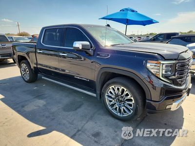 Czwarte zdjęcie samochodu z boku: 2025 GMC SIERRA K1500 DENALI ULTIMATE VIN:1GTUUHEL4SZ250525 - miniatura