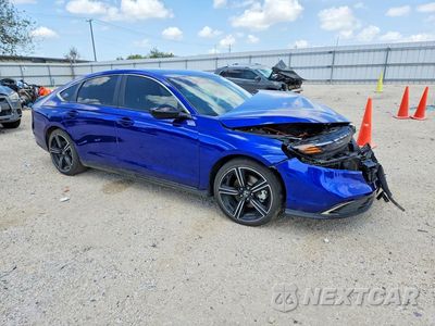 Czwarte zdjęcie samochodu z boku: 2025 HONDA ACCORD HYBRID SPORT VIN:1HGCY2F59SA011730 - miniatura