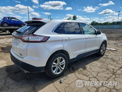 Trzecie zdjęcie samochodu z tyłu: 2017 FORD EDGE SEL VIN:2FMPK4J86HBB84838 - miniatura