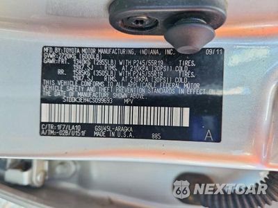 Zdjęcie 13 z 13 samochodu: 2012 TOYOTA HIGHLANDER LIMITED VIN:5TDDK3EH4CS099693 - miniatura