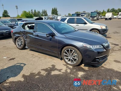 Czwarte zdjęcie samochodu z boku: 2016 ACURA TLX ADVANCE VIN:19UUB2F74GA012573 - miniatura