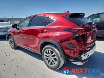Drugie zdjęcie samochodu z przodu: 2015 LEXUS NX 200T VIN:JTJYARBZ2F2013343 - miniatura