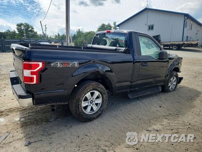 Trzecie zdjęcie samochodu z tyłu: 2018 FORD F150 VIN:1FTMF1EB3JFE06496 - miniatura