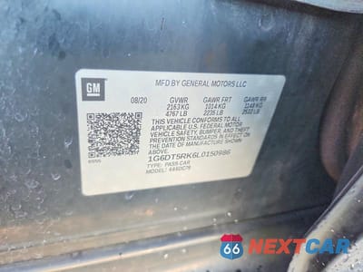 Zdjęcie 12 z 12 samochodu: 2020 CADILLAC CT5 PREMIUM LUXURY VIN:1G6DT5RK6L0150986 - miniatura