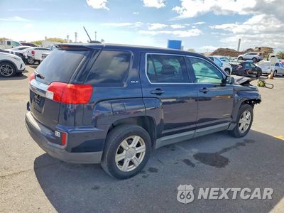 Trzecie zdjęcie samochodu z tyłu: 2016 GMC TERRAIN SLE VIN:2GKALMEK0G6102904 - miniatura