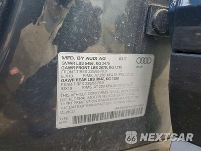 Zdjęcie 13 z 13 samochodu: 2018 AUDI Q5 PREMIUM PLUS VIN:WA1BNAFY4J2010432 - miniatura