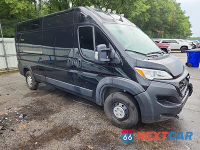 Czwarte zdjęcie samochodu z boku: 2023 RAM PROMASTER 2500 2500 HIGH VIN:3C6LRVDG9PE572426 - miniatura