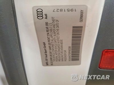 Zdjęcie 12 z 12 samochodu: 2023 AUDI RS5 VIN:WUAAWCF59PA903388 - miniatura
