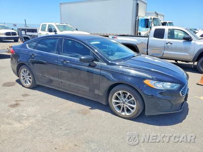 Czwarte zdjęcie samochodu z boku: 2020 FORD FUSION SE VIN:3FA6P0LU3LR225138 - miniatura