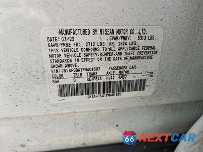 Zdjęcie 14 z 14 samochodu: 2023 NISSAN ARIYA ENGAGE VIN:JN1AF0BA1PM401507 - miniatura