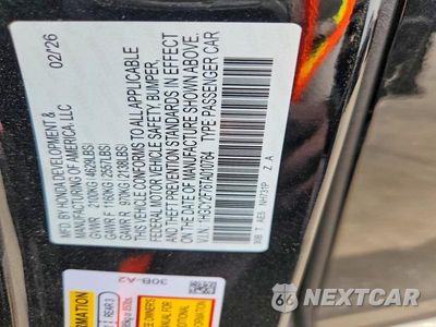 Zdjęcie 13 z 13 samochodu: 2026 HONDA ACCORD HYBRID SPORT-L VIN:1HGCY2F76TA010764 - miniatura
