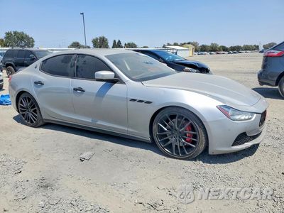 Czwarte zdjęcie samochodu z boku: 2015 MASERATI GHIBLI S VIN:ZAM57RTA3F1153450 - miniatura