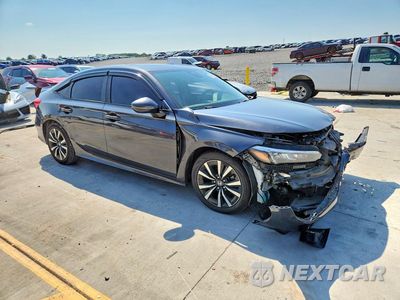 Czwarte zdjęcie samochodu z boku: 2022 HONDA CIVIC EX VIN:2HGFE1F79NH311114 - miniatura