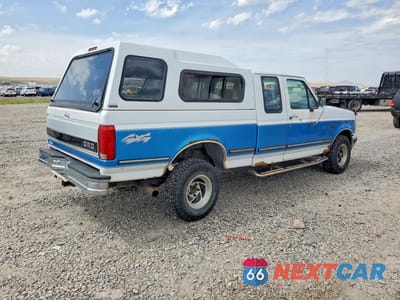 Trzecie zdjęcie samochodu z tyłu: 1994 FORD F150 VIN:1FTEX14H3RKB45753 - miniatura