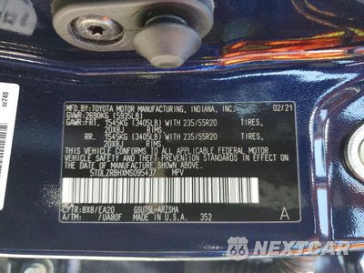 Zdjęcie 14 z 14 samochodu: 2021 TOYOTA HIGHLANDER XSE VIN:5TDLZRBHXMS095437 - miniatura